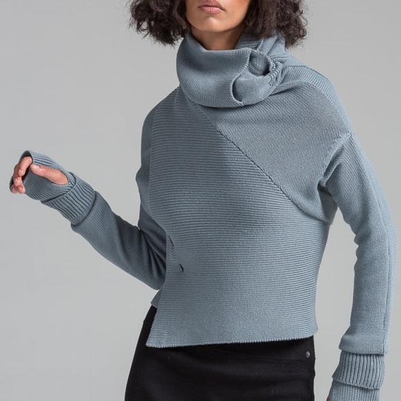 NFP Studios Convertible Cardigan w/ Detachable Wrist Cuffs 100% Cotton. - Picture 7 of 11